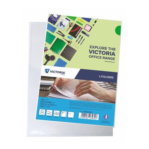 Genotherm, "L", A4, 150 mikron, víztiszta, VICTORIA OFFICE