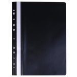 Gyorsfűző, lefűzhető, PP, A4, VICTORIA OFFICE, fekete