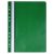 Gyorsfűző, lefűzhető, PP, A4, VICTORIA OFFICE, zöld