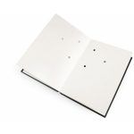 Aláírókönyv, A4, 20 részes, karton, műbőr hatású borító, VICTORIA OFFICE, fekete