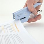 Tűzőgép, kézi, 21/4, 12 lap, RAPESCO "SP-64", kék