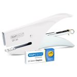 Tűzőgép, kézi, 21/4, 12 lap, RAPESCO "SP-64", fehér