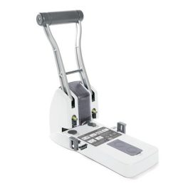   Lyukasztó, nagyteljesítményű, kétlyukú, 150 lap, könnyített lyukasztás, RAPESCO "ECO P2200", fehér