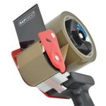 Csomagzáró gép, RAPESCO "Germ-Savvy® 960", 5 db barna csomagolószalaggal, 1 db késsel