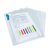 Irattartó tasak, A4+, patentos, RAPESCO "Eco", áttetsző