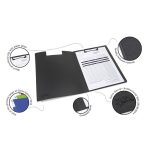 Felírótábla, antibakteriális, A4, RAPESCO "Germ-Savvy®", fekete