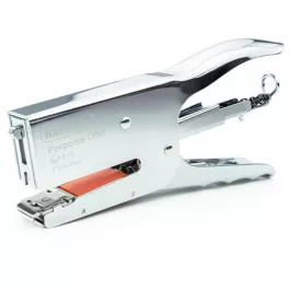   Tűzőgép, kézi, 24/8, 45 lap, fém, RAPESCO "Porpoise ONE", króm