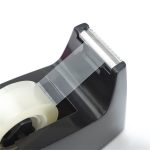 Ragasztószalag, 19 mm x 33 m, RAPESCO, 10 db,  áttetsző