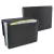 Harmonikamappa, A4, PP, 13 rekeszes, RAPESCO "Eco GRS Recycled", matt fekete