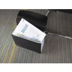 Harmonikamappa, A4, PP, 13 rekeszes, RAPESCO "Eco GRS Recycled", matt fekete