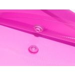 Irattartó tasak, DL, patentos, RAPESCO "Eco GRS Recycled", áttetsző vegyes színek