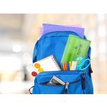 Irattartó tasak, DL, patentos, RAPESCO "Eco GRS Recycled", áttetsző vegyes színek