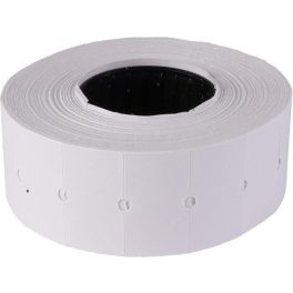 Árazószalag, 21x12 mm, "Motex", fehér
