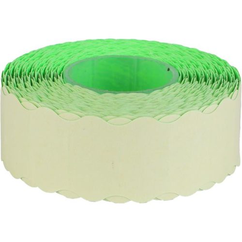 Árazószalag, 22x12 FLUO zöld