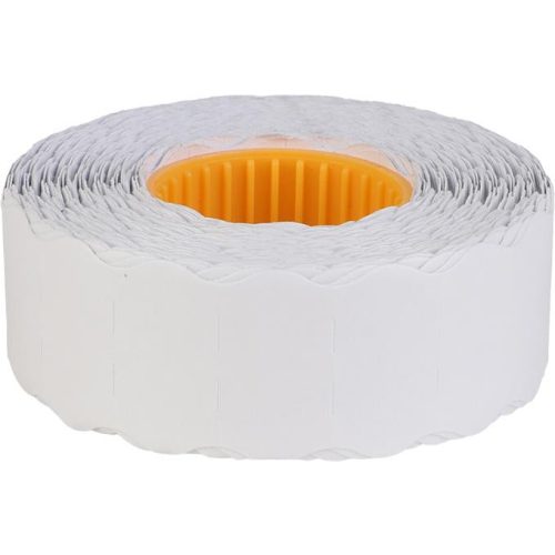 Árazószalag, 22x12 mm, „C”, fehér