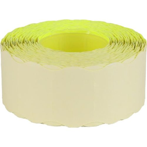 Árazószalag, 25x16 FLUO citrom