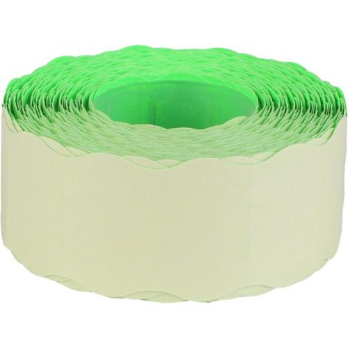 Árazószalag, 25x16 FLUO zöld
