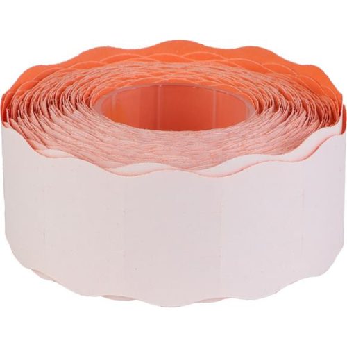 Árazószalag, 25x12 mm, narancs