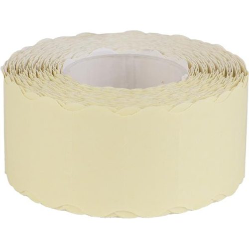 Árazószalag, 29x28 mm, fehér