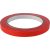 Tasakzáró szalag, 9 mmx66 m, öntapadó, piros