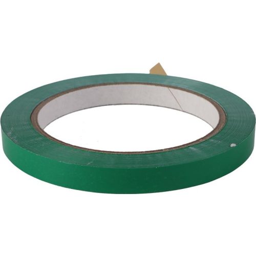 Tasakzáró szalag, 9 mmx66 m, öntapadó, zöld