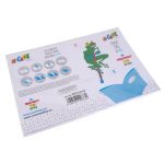 Öntapadó füzet- és könyvborító, A4, COOL BY VICTORIA, víztiszta