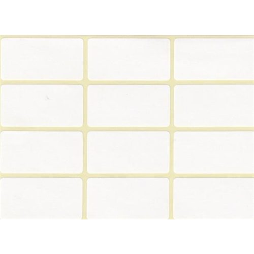 Etikett, 20x38 mm, 60 etikett/csomag