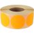 Etikett, 38 mm kör, 1000 etikett/tekercs, narancs