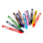 Zsírkréta, kerek, COOL BY VICTORIA, 12 különböző szín