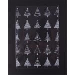 Celofán tasak, BOPP, 180x450 mm, karácsonyi mintás