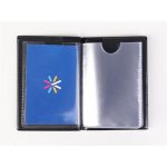 Igazolványtartó, álló, 10 betét lappal, PVC, "Bővített személyi", férfi