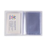 Igazolványtartó, álló, 16 betét lappal, mintás PVC, "Okmányok", lány