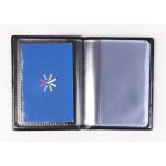 Igazolványtartó, álló, 16 betét lappal, PVC, "Okmányok", női