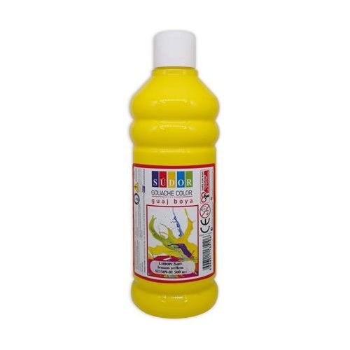 Tempera, 500 ml, Südor, citromsárga