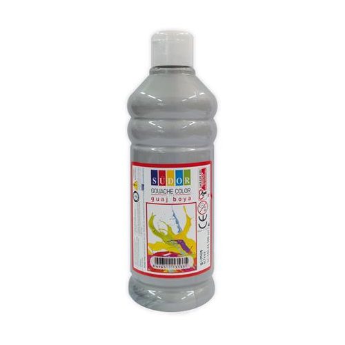 Tempera, 500 ml, Südor, metál ezüst