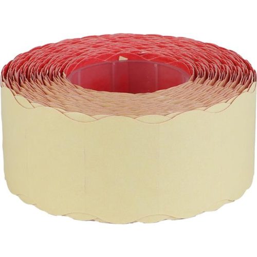 Árazószalag, 25x16 mm, piros