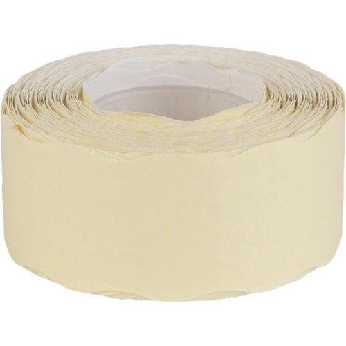 Árazószalag, 25x16 mm, "A", fehér