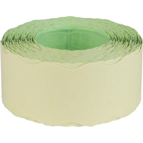 Árazószalag, 25x16 mm, zöld