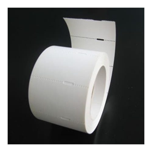 Polccímke, thermo, 30×50 mm, nem öntapadó, 700 db/tekercs, fehér