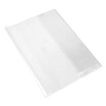 Füzetborító, A4, PVC, 90 mikronos, víztiszta, COOL BY VICTORIA