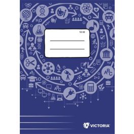  Füzet, tűzött, A5, vonalas, 32 lap, 3. osztály, VICTORIA PAPER Circle "12-32"