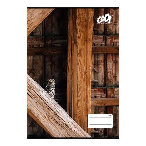 Füzet, tűzött, A4, vonalas, 32 lap, COOL BY VICTORIA "Texture", "81-32"