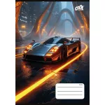 Füzet, tűzött, A5, vonalas, 32 lap, 2. osztály, COOL BY VICTORIA "Future Cars", "16-32"