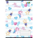 Füzet, tűzött, A5, vonalas, 32 lap, 1. osztály, COOL BY VICTORIA, "Princess", "14-32"