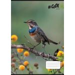 Füzet, tűzött, A4, vonalas, 32 lap, COOL BY VICTORIA, "Little birds", 81-32