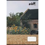 Füzet, tűzött, A4, vonalas, 32 lap, COOL BY VICTORIA, "Country Yard", 81-32