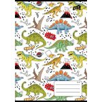 Füzet, tűzött, A5, vonalas, 32 lap, 1. osztály, COOL BY VICTORIA "Dinosaurus world", "14-32"