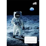 Füzet, tűzött, A5, kockás, 32 lap, COOL BY VICTORIA "Man on the Moon ", "27-32"