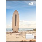 Füzet, tűzött, A4, vonalas, 32 lap, COOL BY VICTORIA "Freedom", "81-32"