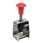 Sorszámbélyegző, automata, fém, 6 karakter, TRODAT